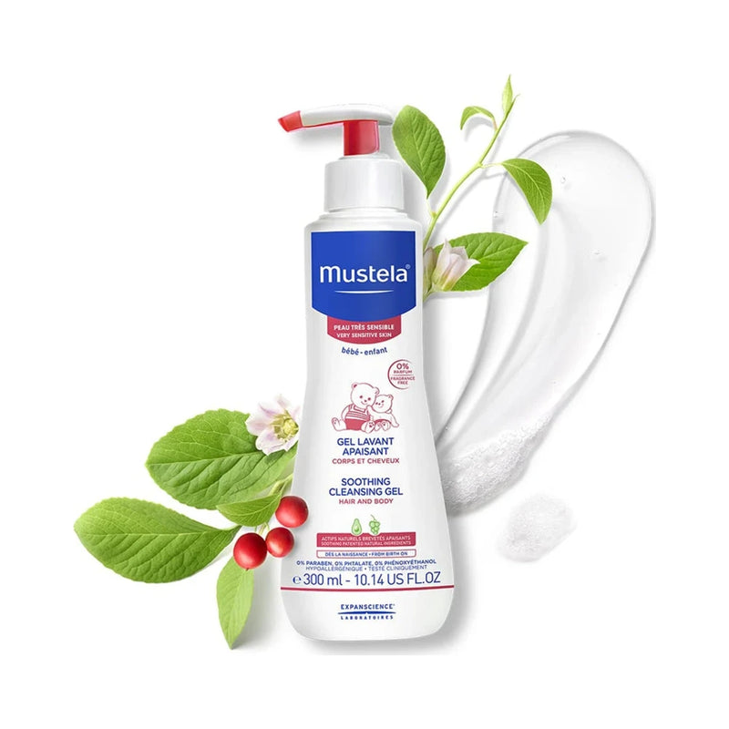 جل التنظيف المهدئ Mustela - 300 مل