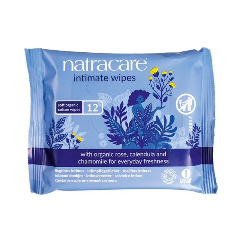 NATRACARE LINGETTES INTIMES 12 Unités