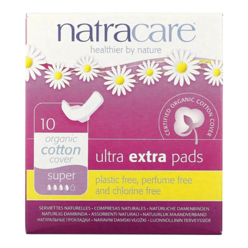 Natracare serviettes Ultra Extra Super – paquet de 10