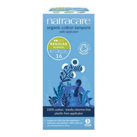 Natracare tampons bio avec applicateur Regular – boîte de 16