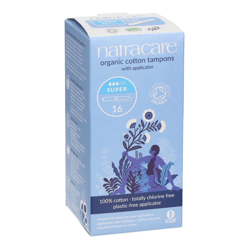 NATRACARE TAMPONS SUPER AVEC APPLICATEUR 16 Unités