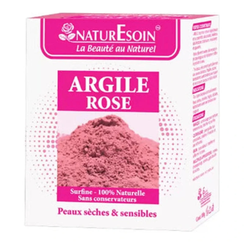 NaturEsoin Pink Clay 100g Sachet