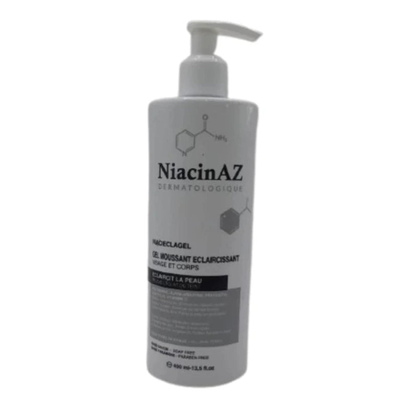 NiacinAZ Niacieclagel Gel Moussant Eclaircissant 400ml