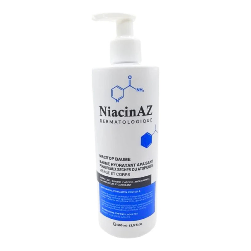 NiacinAZ Niacitop Baume Hydratant Apaisant PS 400ml