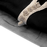 Caftan Robe pour Fille avec Manches - Noir Nuit