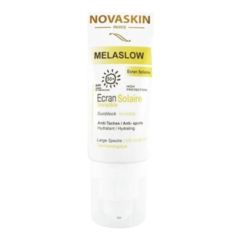 Novaskin Melaslow Écran Invisible SPF50+ 50 ml – flacon
