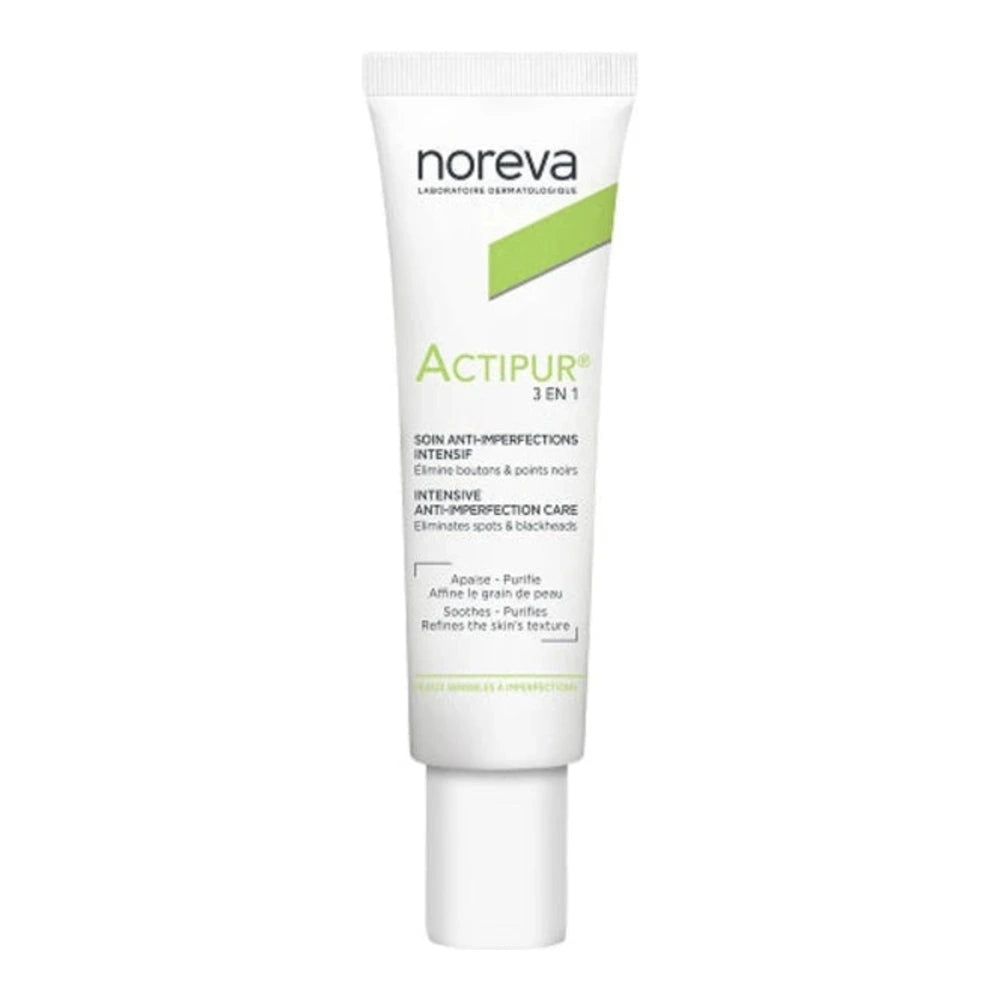 Noreva Actipur 3 en 1 soin anti-imperfections intensif 30 ml – photo du produit