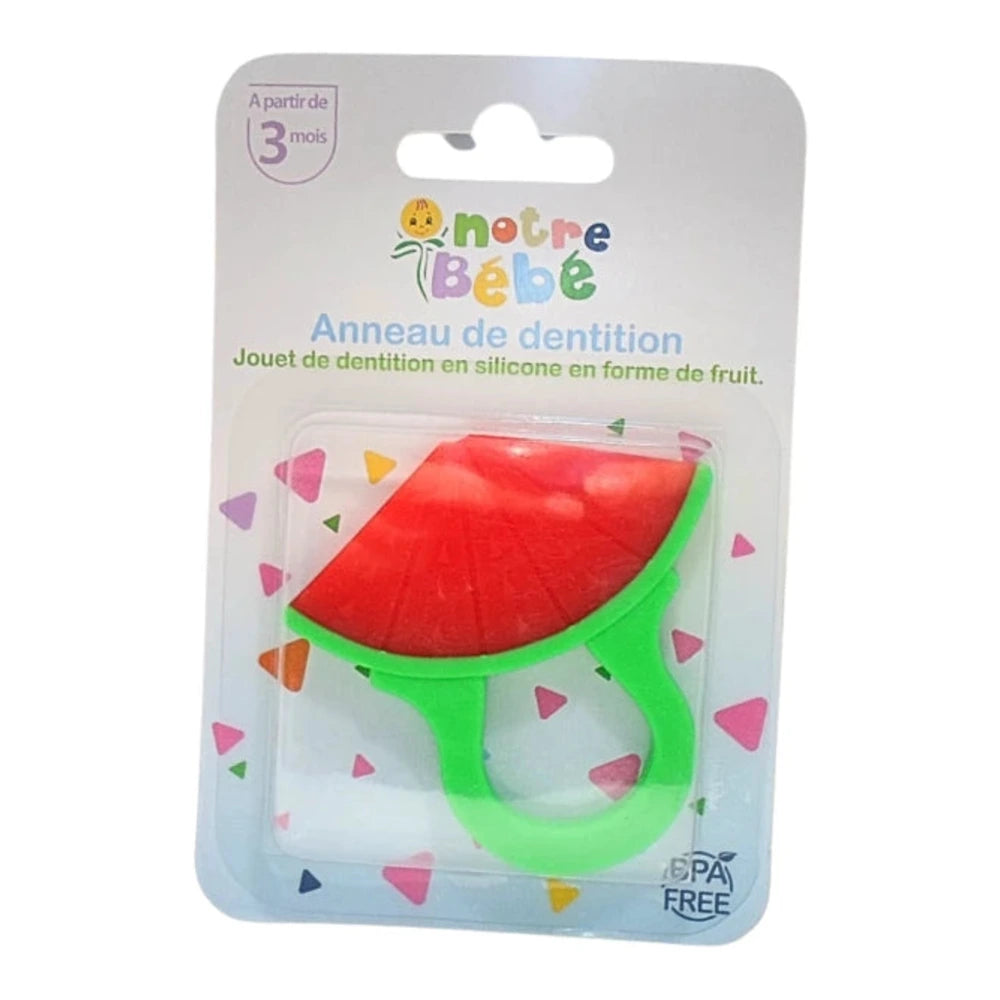 Notre Bébé Anneau de dentition Fruits +3 mois