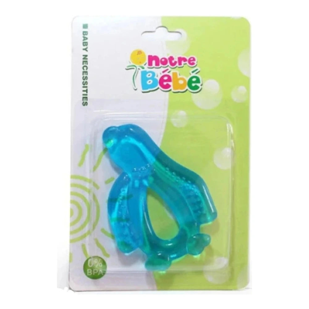 Anneau de dentition Notre Bébé en silicone forme pingouin – vue produit