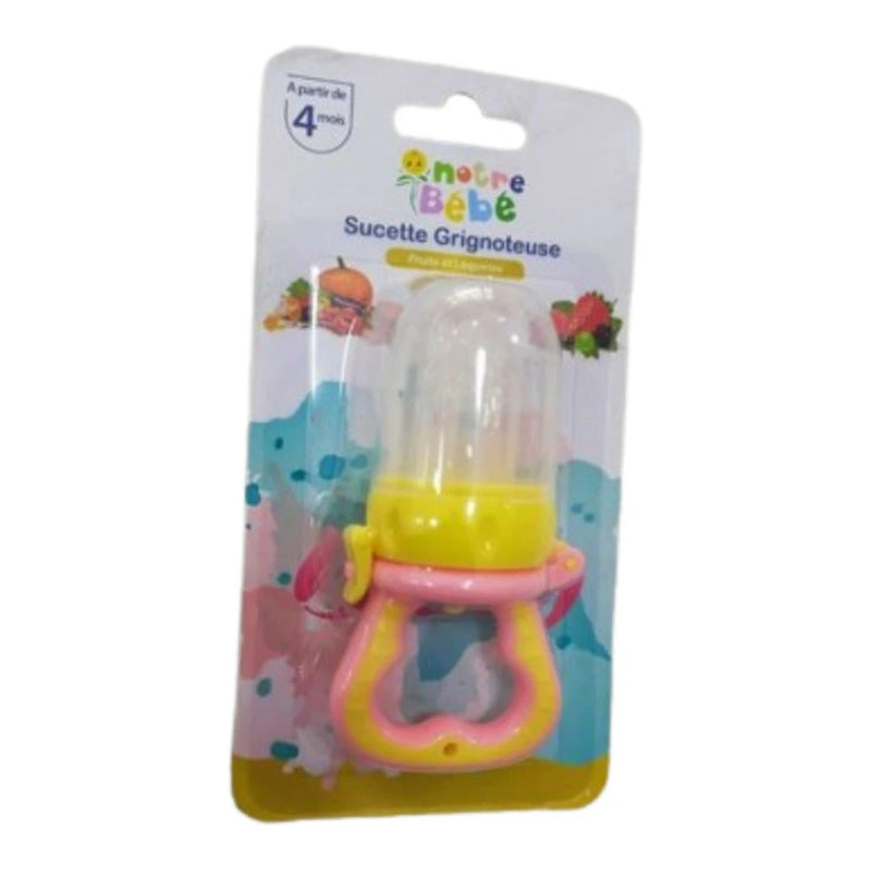 Notre Bebe Sucette Grignoteuse Fruits &amp; Legumes +4m