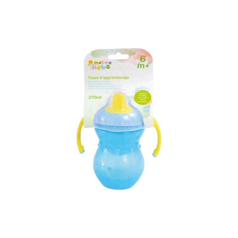 Nuestro Vaso de Entrenamiento para Bebés Boquilla Semisuave +6m 270ml