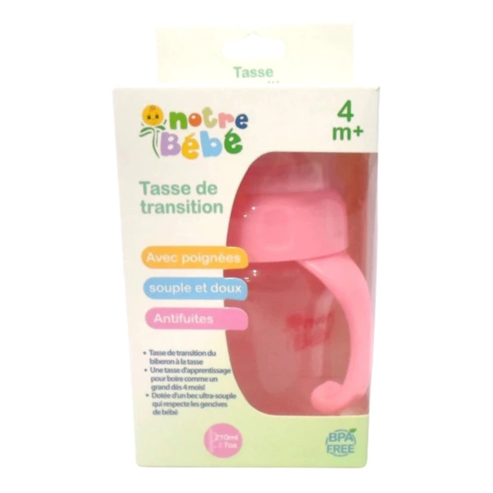 Notre Bébé Tasse de Transition 210 ml pour bébé dès 4 mois