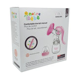 Extractor de leche manual ajustable Our Baby - Rosa