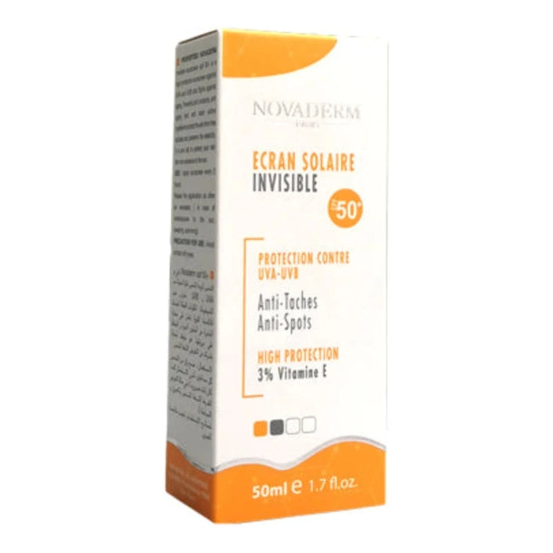 Novaderm Ecran Invisible spf50+ 50ml