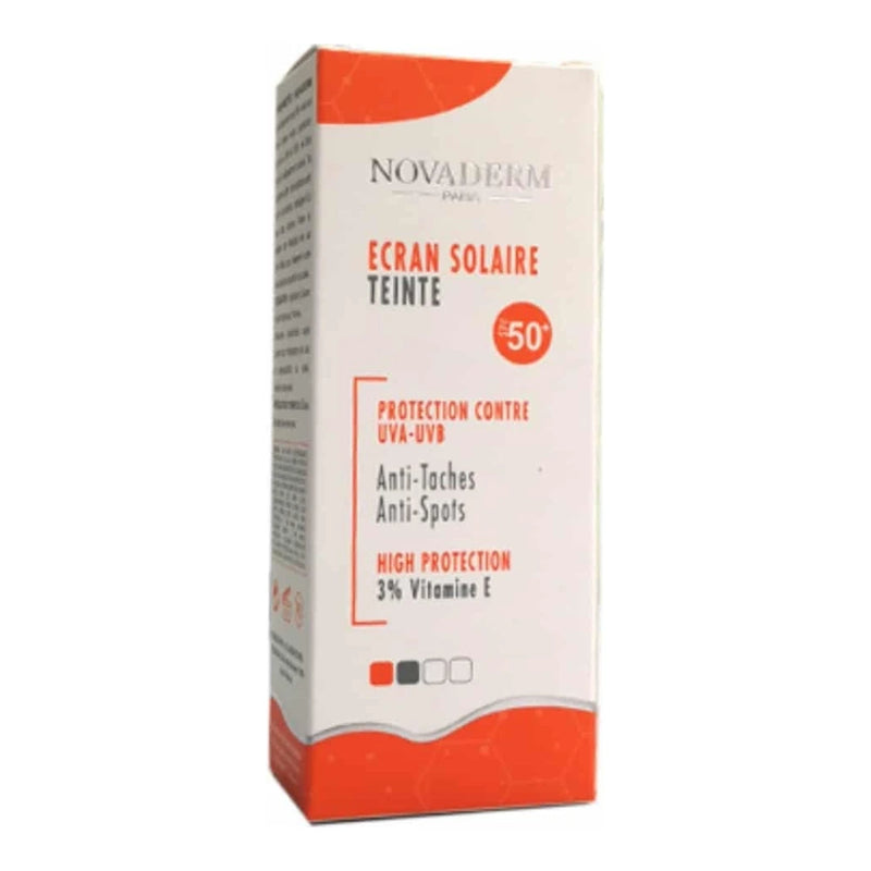 Novaderm Écran Solaire Teinté Anti-Taches SPF50+ 50 ml