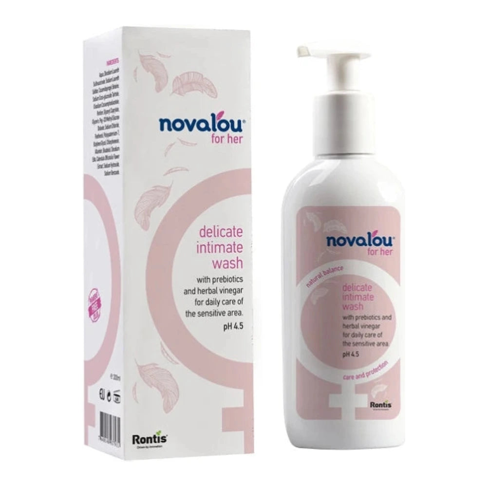 Novalou Gel Intime Doux pH 4,5 200 ml – flacon
