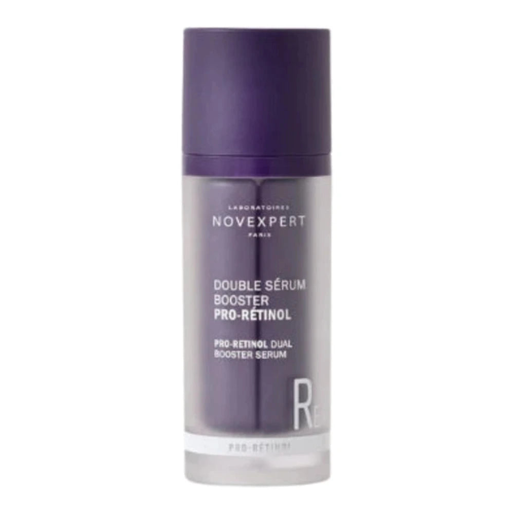 Novexpert Double Sérum Booster Pro-Rétinol 30 ml – flacon de sérum anti-âge