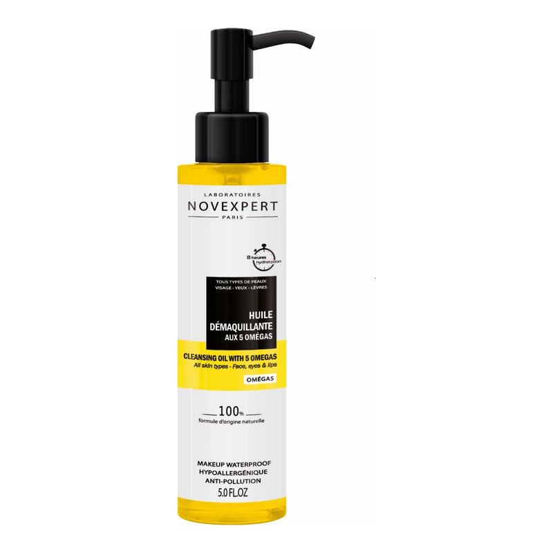 NOVEXPERT Huile Démaquillante aux 5 Omégas 150ml