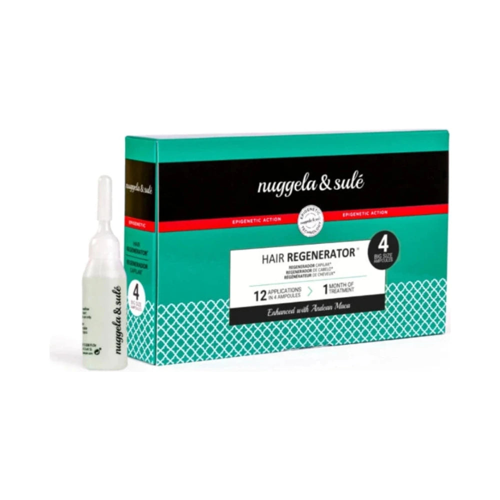 Nuggela & Sulé Hair Regenerator pack de 4 ampoules – boîte