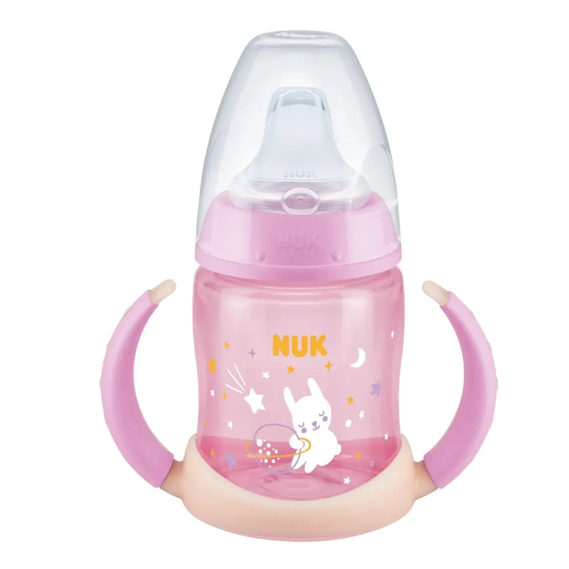 NUK Vaso de Aprendizaje con Efecto de Luz 150 ml Rosa - 6-18M
