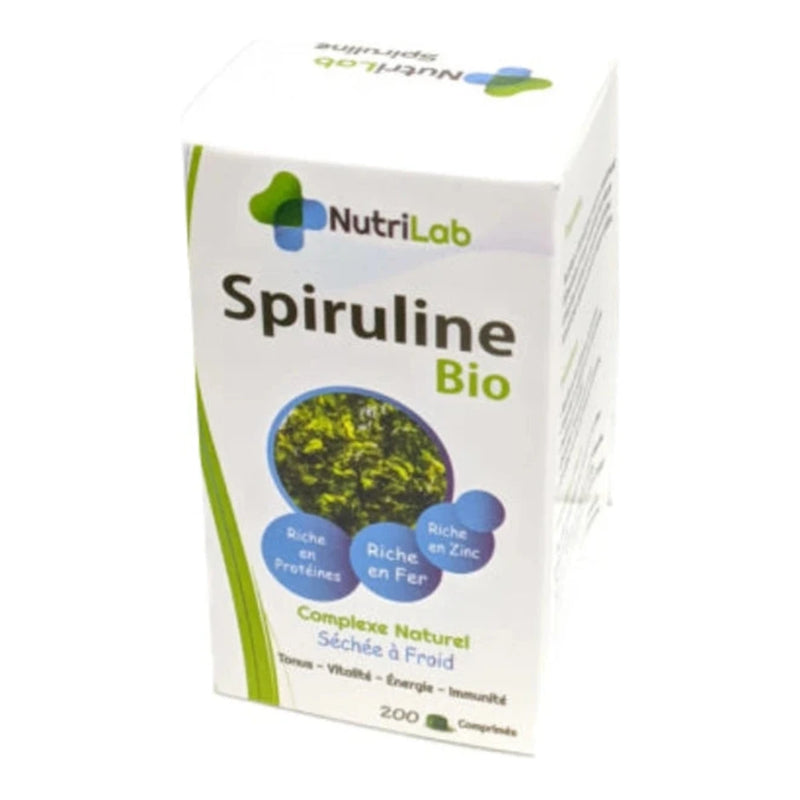 NutriLab Spiruline Bio 240 Comprimés