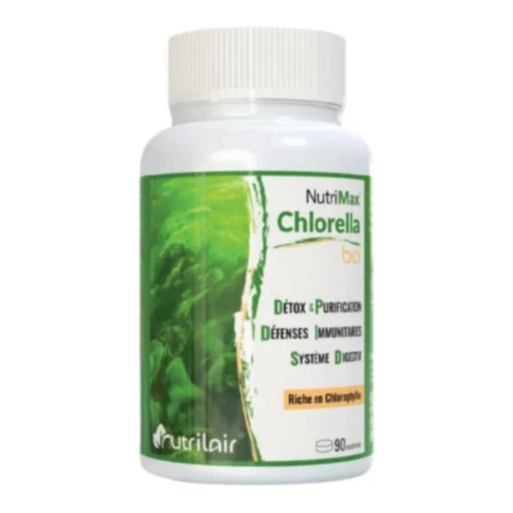 Nutrimax chlorella bio, boîte de 90 comprimés