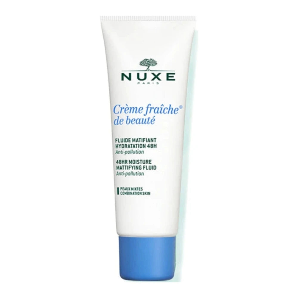 Nuxe Crème Fraîche de Beauté fluide matifiant hydratant 48H 50 ml