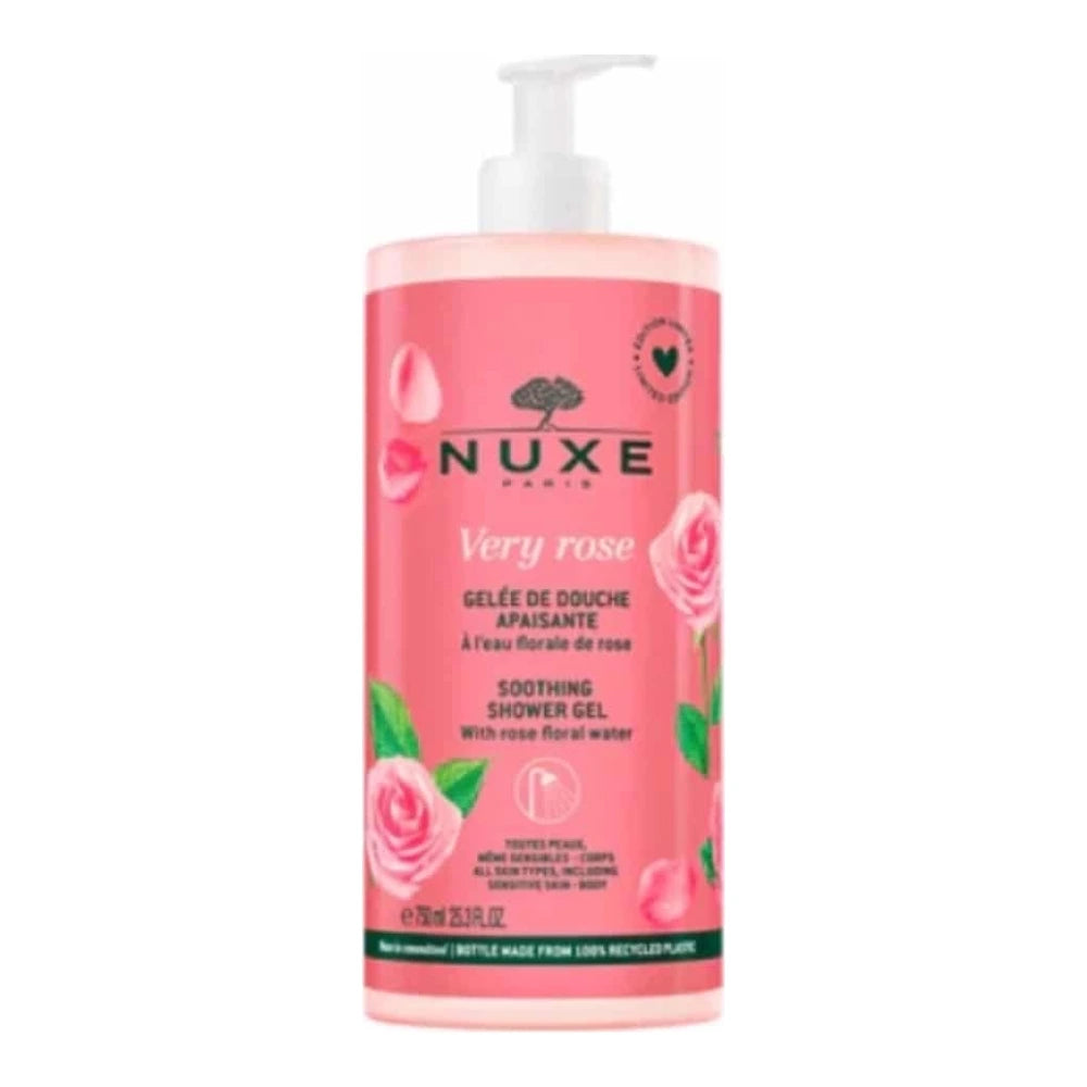 Nuxe Very Rose Gelée de Douche Apaisante 750 ml