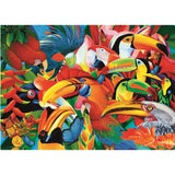 Trefl Puzzle Oiseaux Colorés 500 Pièces - 10A+