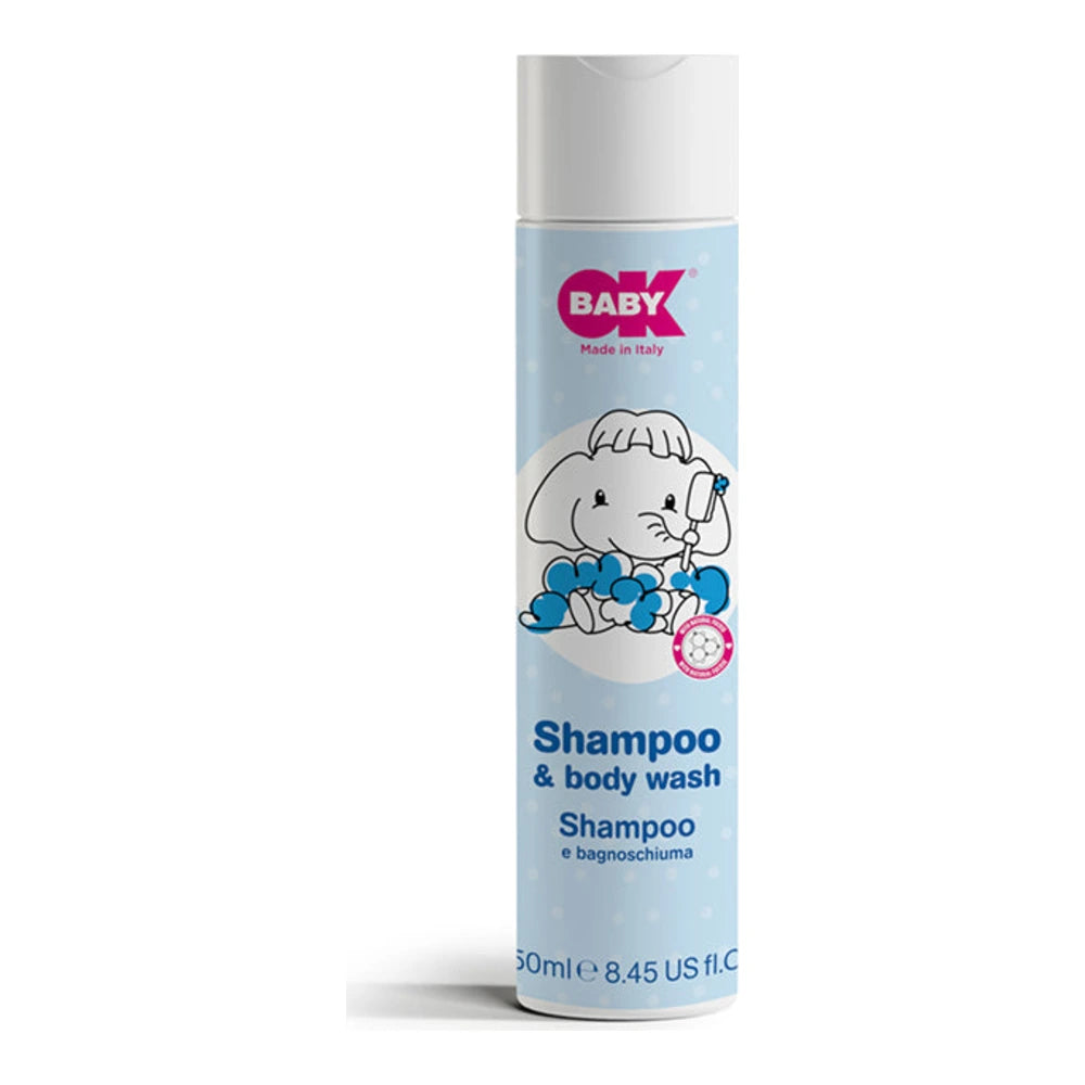 Okbaby Shampooing & Gel Douche 250 ml