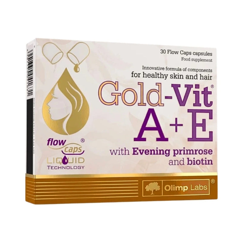 أوليمب لابس Gold-Vit A + E – 30 كبسولة