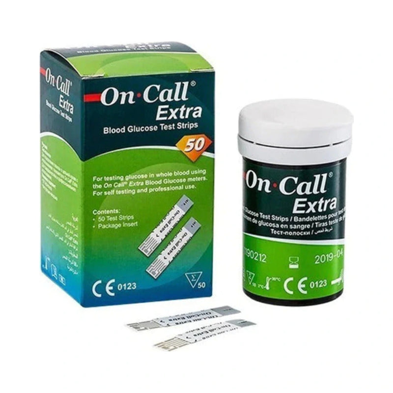 On Call Extra Test Strips - 50 pieces