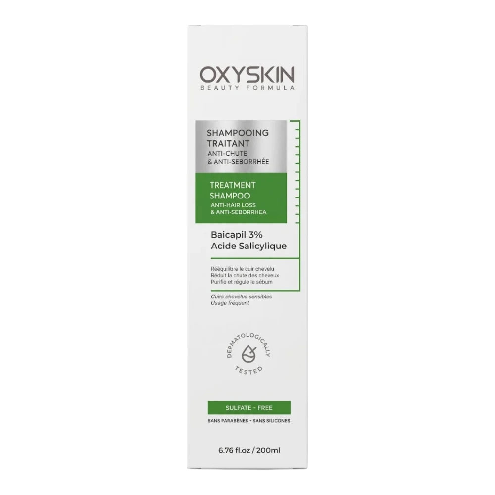 Oxyskin shampooing traitant anti-chute 200 ml