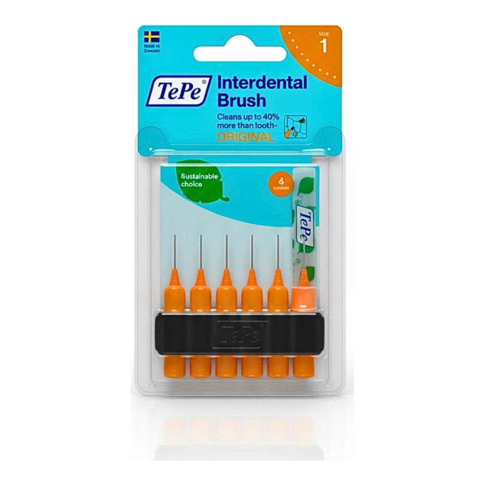TePe brossettes interdentaires Original orange 0,45 mm x6