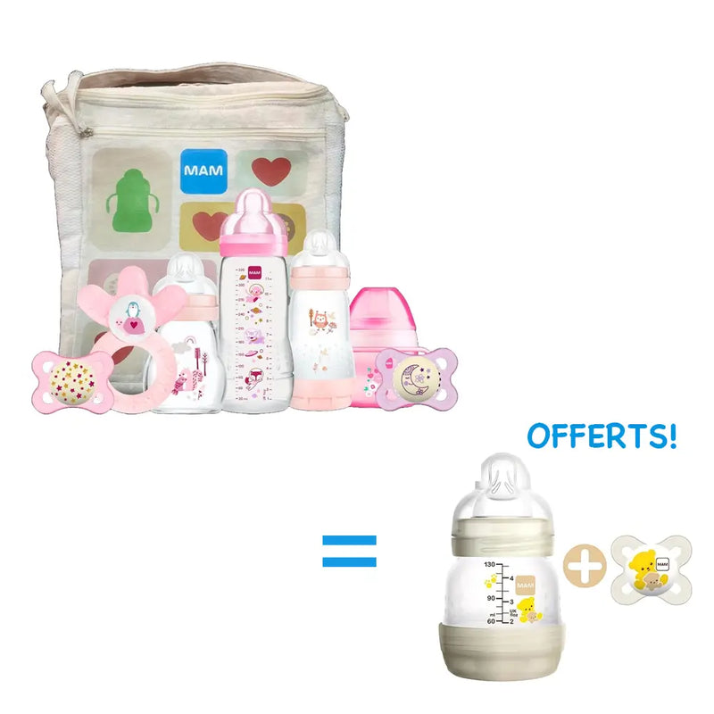 Offre: Sac Grow Up With Mam Acheté = Biberon Mam 130ml + Sucette Start 0M+ Offerts!