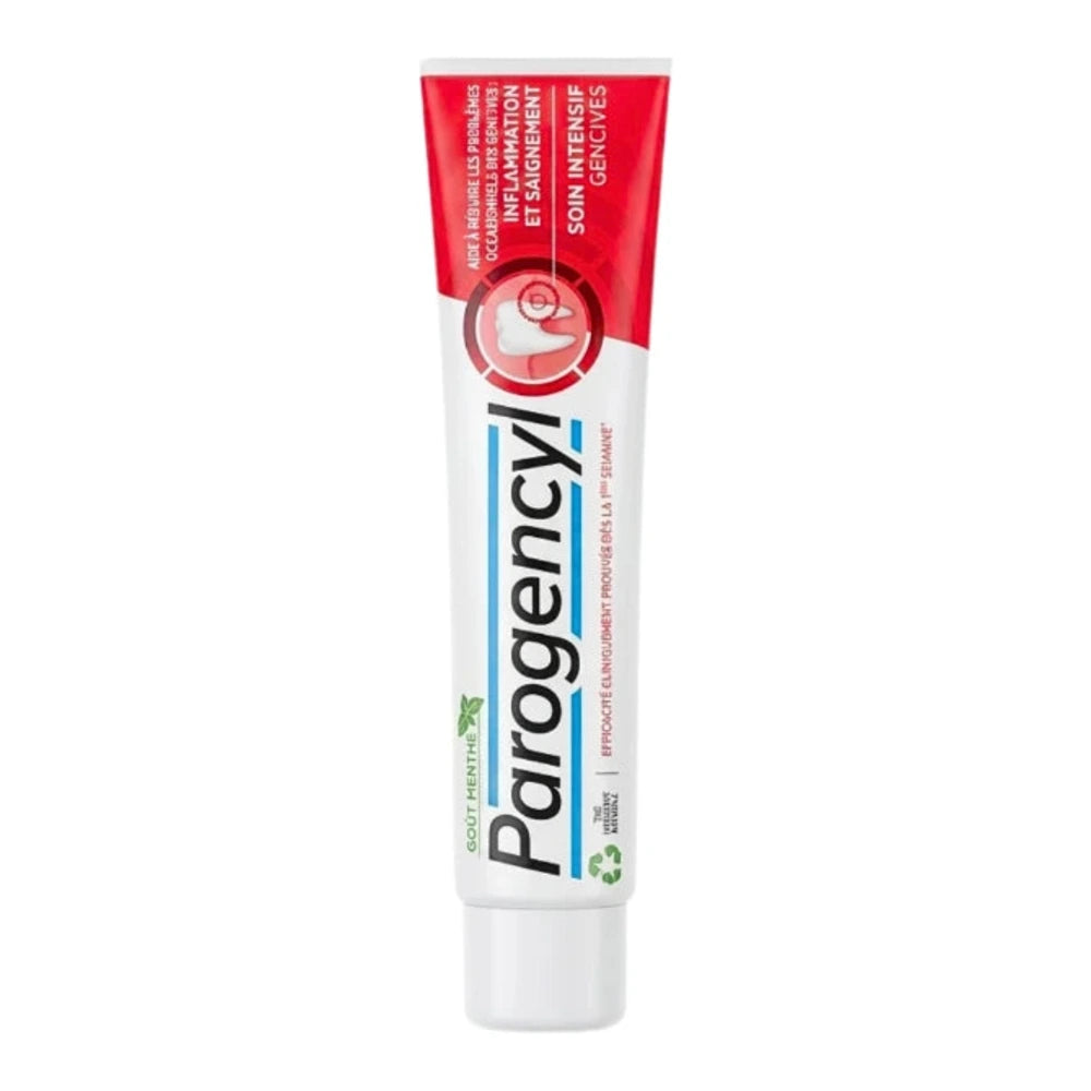 Parogencyl dentifrice Soin Intensif Gencives 75 ml – tube et étui