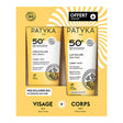 Coffret Patyka crème solaire visage SPF50+ et lait solaire corps SPF50
