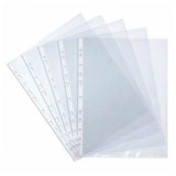 Atika Pack de 25 Pochettes Perforées Lisses A4