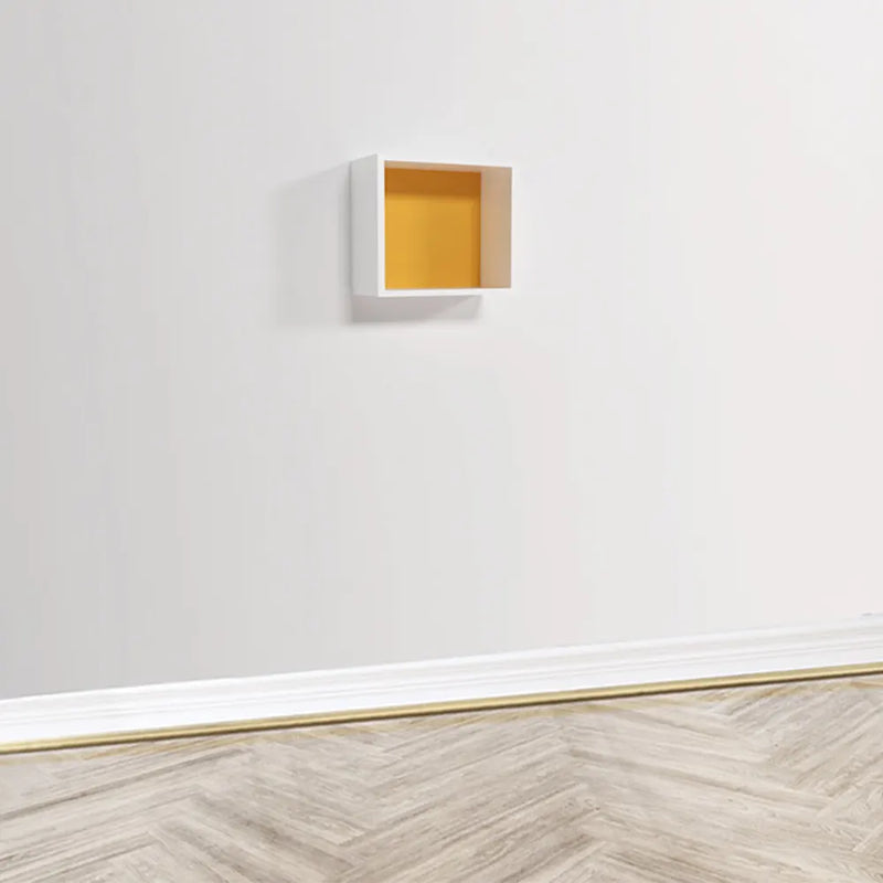 وليداتي هوم، مكعب حائط أصفر صغير - 18×18 سم