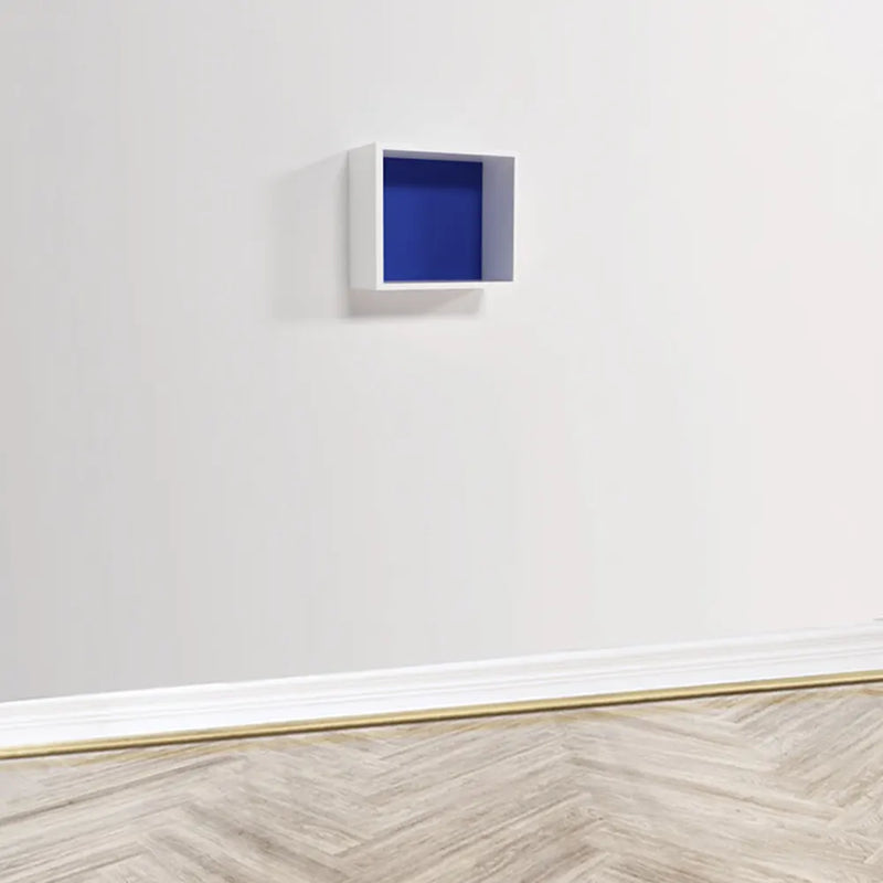 وليداتي هوم، مكعب حائط أزرق صغير - 18×18 سم