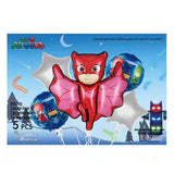 Pack PJMASKS 5 Pièces de Décoration Pour L'Anniversaire