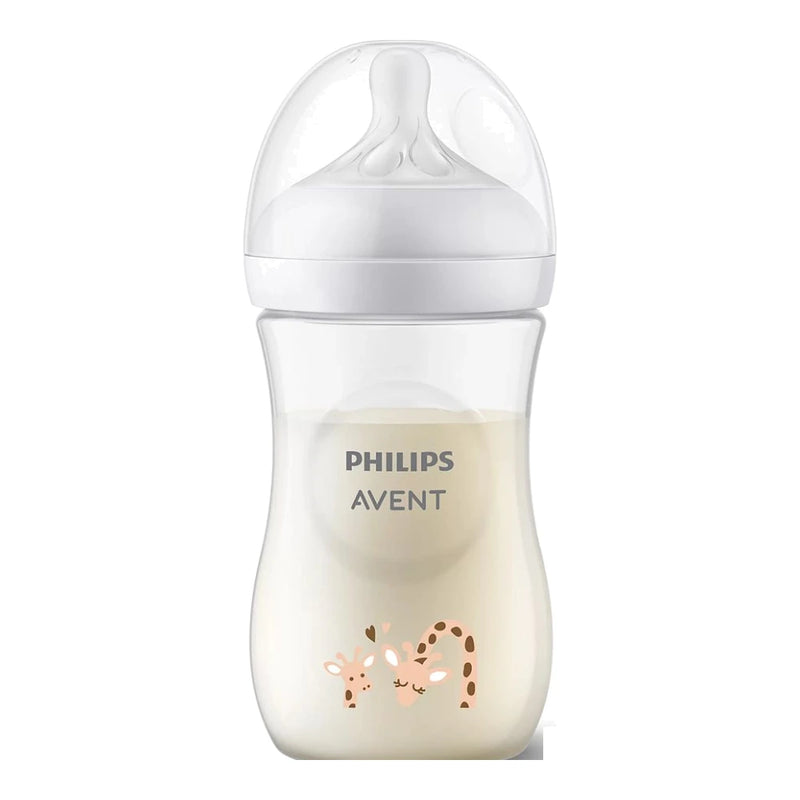 Philips Avent Natural Response Bottle 1M+ 260ml - Giraffe