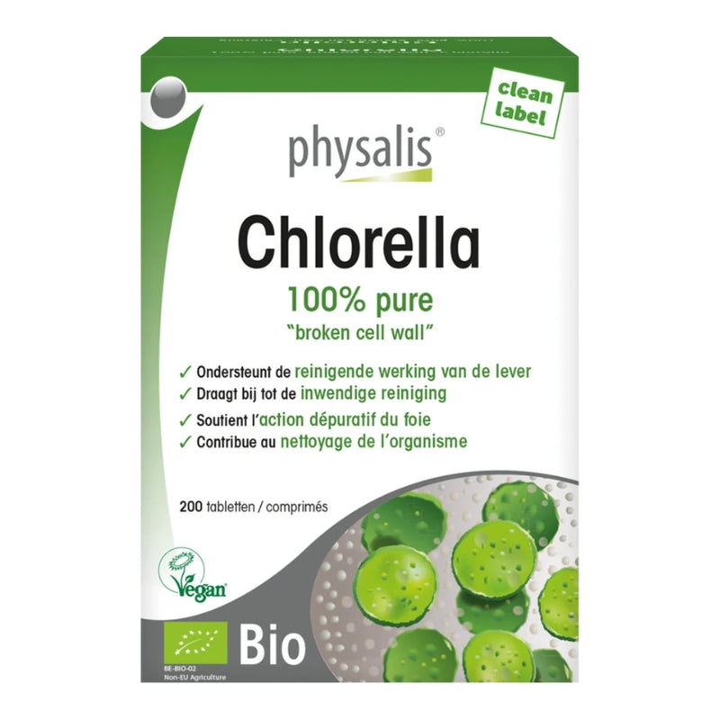 Physalis Chlorella Bio 200 Comprimés