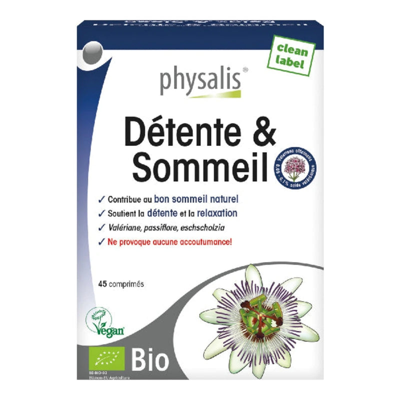 Physalis Détente et Sommeil 45 Comprimés