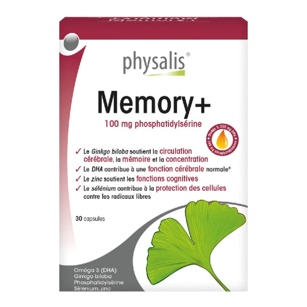 Physalis Memoire 100mg 30 capsules