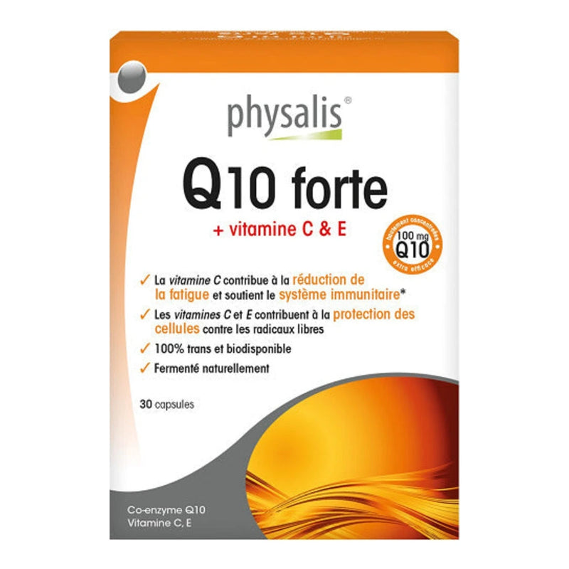 PHYSALIS Q10 Forte +Vitamina C y E 30 Cápsulas