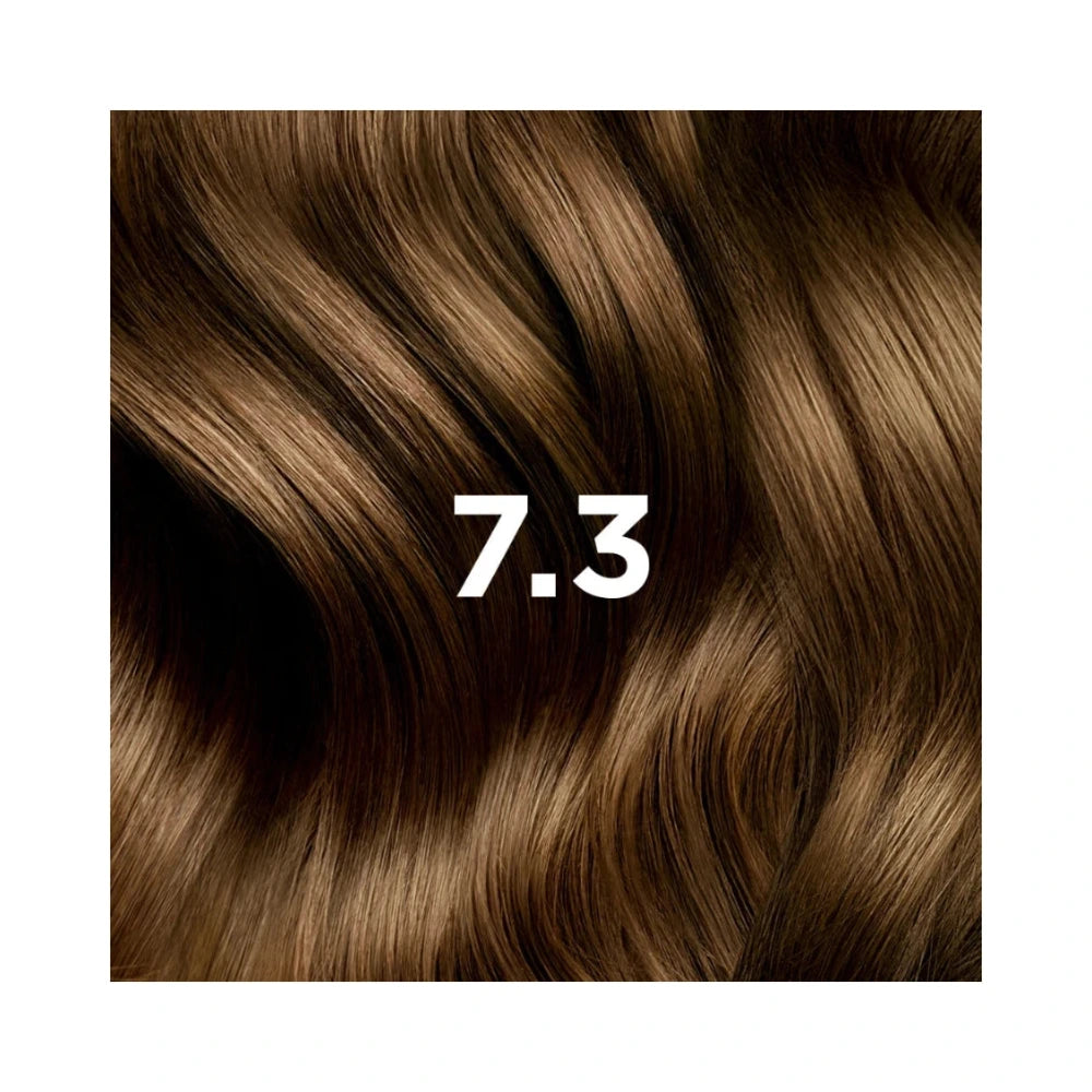 Phyto PhytoColor 7.3 Blond Doré – nuance sur mèche de cheveux