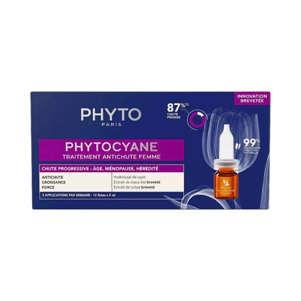 Phyto Phytocyane Traitement Antichute Femme – 12 x 5 ml