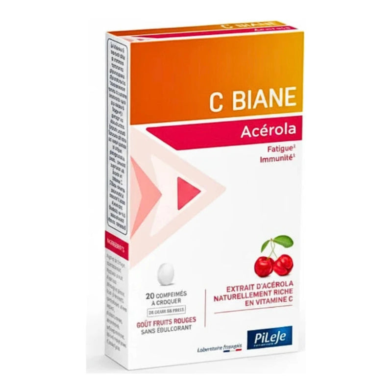 Pileje C Biane Acerola 20 Comprimidos