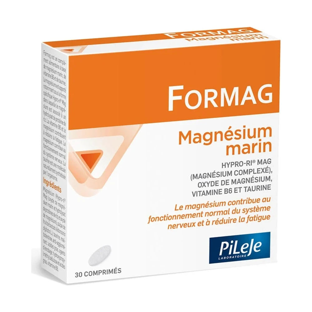 Pileje Formag magnésium marin, boîte de 30 comprimés